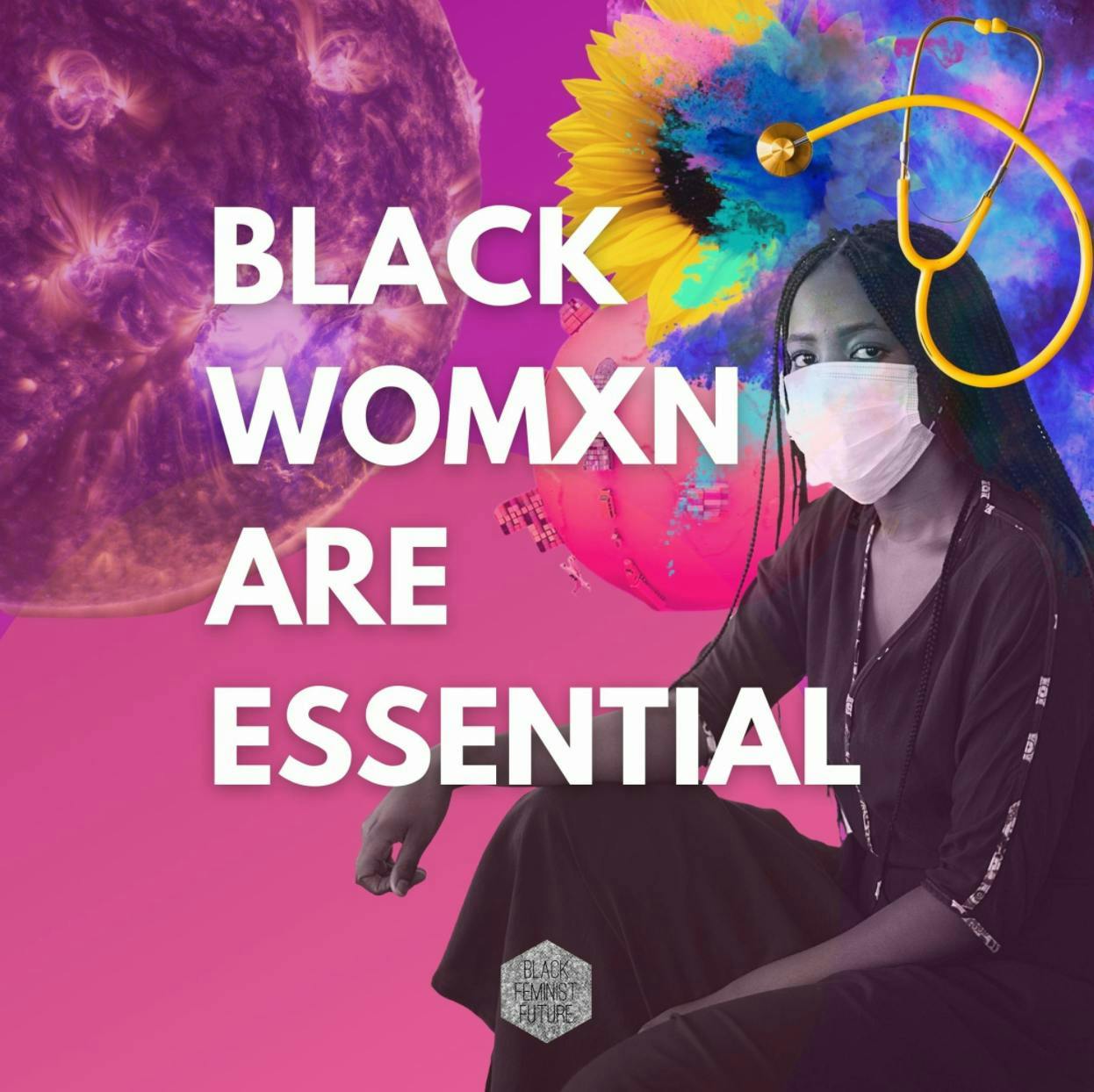 A poster for Black Feminist Fund