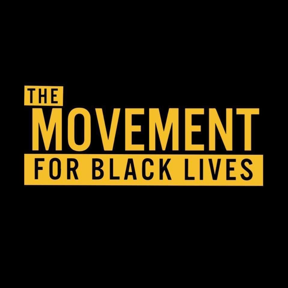 A logo that reads "The Movement for Black Lives"